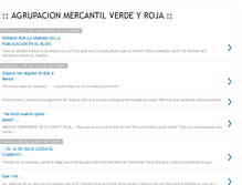 Tablet Screenshot of agrupacionmercantilverdeyroja.blogspot.com