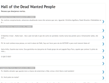 Tablet Screenshot of deadwantedpeople.blogspot.com