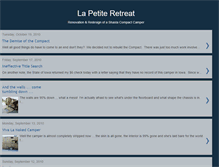 Tablet Screenshot of lapetiteretreat.blogspot.com