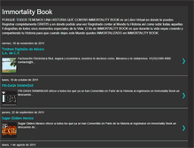 Tablet Screenshot of immortalitybook.blogspot.com