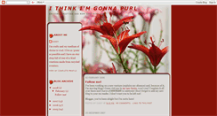 Desktop Screenshot of gonnapurl.blogspot.com