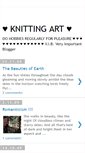 Mobile Screenshot of knittingart.blogspot.com