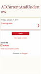 Mobile Screenshot of currentandundertow.blogspot.com