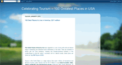 Desktop Screenshot of 100greatestplacesinusa.blogspot.com