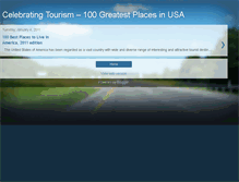 Tablet Screenshot of 100greatestplacesinusa.blogspot.com