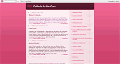 Desktop Screenshot of catholiceternal2007.blogspot.com