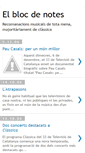 Mobile Screenshot of elblocdenotes.blogspot.com