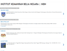 Tablet Screenshot of ikbn-1malaysia.blogspot.com