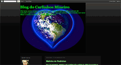 Desktop Screenshot of carlinhosmineiro.blogspot.com