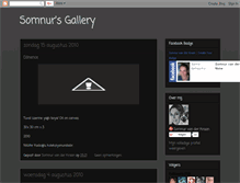 Tablet Screenshot of galerisomnur.blogspot.com