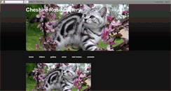 Desktop Screenshot of cheshirerosecattery.blogspot.com
