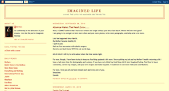 Desktop Screenshot of imagined-life.blogspot.com