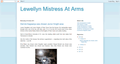 Desktop Screenshot of mistressatarms.blogspot.com