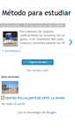 Mobile Screenshot of metodoparaestudiarmejor.blogspot.com