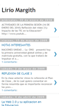 Mobile Screenshot of liriomargith.blogspot.com