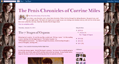 Desktop Screenshot of corrineschronicles.blogspot.com