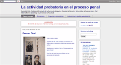 Desktop Screenshot of cursoprueba2011.blogspot.com