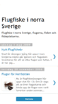 Mobile Screenshot of flugfiske-norrbotten.blogspot.com