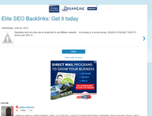 Tablet Screenshot of eliteseo-backlinks.blogspot.com