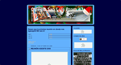Desktop Screenshot of colegiosanluisprom43.blogspot.com