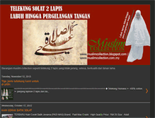 Tablet Screenshot of muslimcollection.blogspot.com