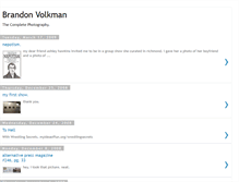 Tablet Screenshot of brandonvolkman.blogspot.com