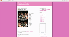 Desktop Screenshot of nochedediosas.blogspot.com