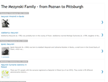 Tablet Screenshot of mezynski.blogspot.com