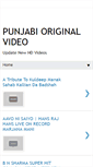 Mobile Screenshot of new-punjabi-video.blogspot.com