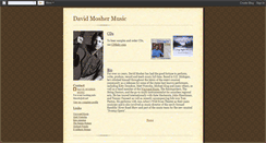 Desktop Screenshot of davidmoshermusic.blogspot.com