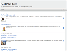 Tablet Screenshot of bestplusbest.blogspot.com