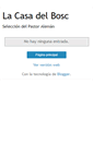 Mobile Screenshot of lacasadelbosc.blogspot.com