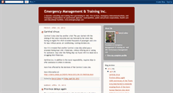 Desktop Screenshot of emergencymgt.blogspot.com