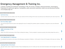 Tablet Screenshot of emergencymgt.blogspot.com