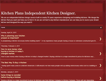 Tablet Screenshot of irishkitchenplans.blogspot.com