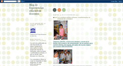 Desktop Screenshot of experiencias-educativas-docentes.blogspot.com