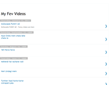 Tablet Screenshot of fevtube.blogspot.com