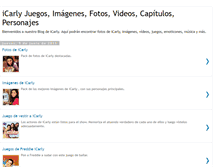 Tablet Screenshot of icarlyjuegos1.blogspot.com