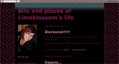Desktop Screenshot of limeblossom.blogspot.com