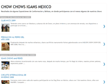 Tablet Screenshot of chowchowsigamsmexico.blogspot.com