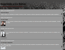 Tablet Screenshot of esperandoalosbuhos.blogspot.com