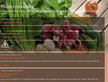 Tablet Screenshot of my-healthyfoodsblog.blogspot.com