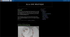 Desktop Screenshot of elladeeboutique.blogspot.com