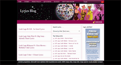 Desktop Screenshot of liriklagu-top.blogspot.com