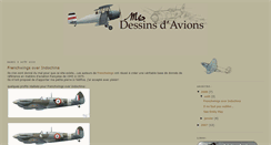 Desktop Screenshot of dessinavion.blogspot.com