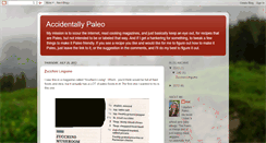 Desktop Screenshot of accidentallypaleo.blogspot.com