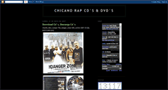 Desktop Screenshot of chicanorap-sureno.blogspot.com