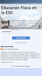 Mobile Screenshot of educacionfisicajavier.blogspot.com