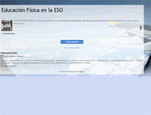 Tablet Screenshot of educacionfisicajavier.blogspot.com