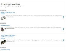 Tablet Screenshot of it-nextgen.blogspot.com